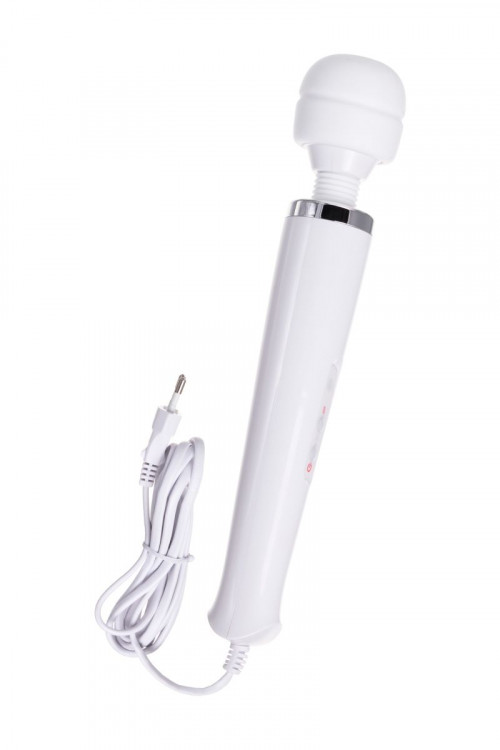 Белый жезловый вибромассажер L EROINA Super Massager