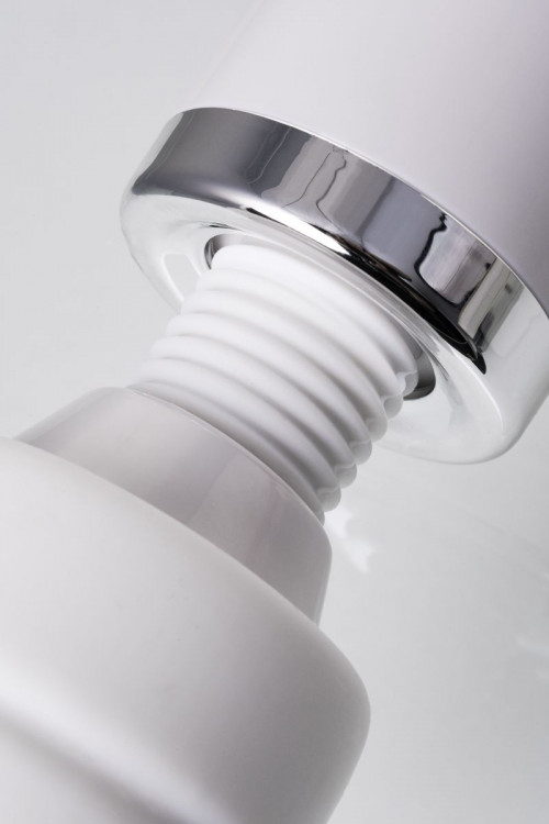 Белый жезловый вибромассажер L EROINA Super Massager