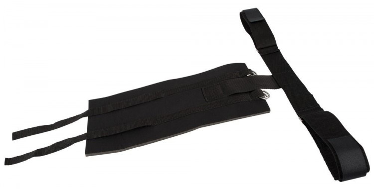 Черная сбруя на предплечья с фиксацией рук Torso Restraints