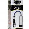 Чёрная вакуумная помпа Eroticon PUMP X3 с ручным насосом