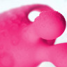 Розовый набор VITA: вибропуля и вибронасадка на палец 