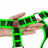Стильная портупея Body Harness с неоновым эффектом - размер S-M Стильная портупея Body Harness с неоновым эффектом - размер S-M