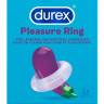 Прозрачное эрекционное кольцо Durex Pleasure Ring