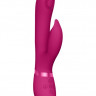 Розовый вибромассажер-кролик Aimi - 22,3 см.