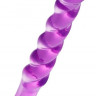 Фиолетовый двусторонний фаллоимитатор Tanza - 27,5 см.
