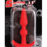 Красная анальная втулка T-SHAPE SILICONE BUTT PLUG RED - 8,9 см. Красная анальная втулка T-SHAPE SILICONE BUTT PLUG RED - 8,9 см.