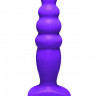 Фиолетовый анальный стимулятор Small Bubble Plug - 11 см. Фиолетовый анальный стимулятор Small Bubble Plug - 11 см.
