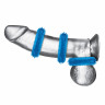 Комплект из трех голубых колец для эрекции 3-Pack Ultra-Stim Stretch Cock Rings Комплект из трех голубых колец для эрекции 3-Pack Ultra-Stim Stretch Cock Rings