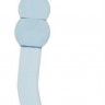 Голубая анальная ёлочка с ручкой Anal Angler - 23 см.