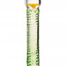 Стеклянный фаллоимитатор со спиралевидным рельефом - 16,5 см.