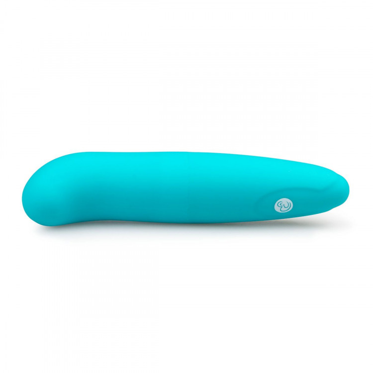 Голубой мини-вибратор для G-стимуляции Easytoys Mini G-Spot Vibrator - 12 см.
