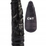 Черный вибратор-реалистик 8.4 Stud Realistic Dildo - 21,4 см.