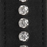 Черные наручники Diamond Studded Wrist Cuffs