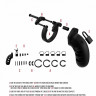 Черный мужской пояс верности Silicone Cock Cage Model 06 Chastity 5.5 Черный мужской пояс верности Silicone Cock Cage Model 06 Chastity 5.5