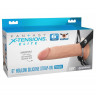 Полый страпон на ремнях 6’’ Hollow Silicone Strap-on
