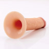 Полый страпон на ремнях 6’’ Hollow Silicone Strap-on