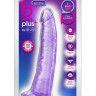 Фиолетовый фаллоимитатор Lust N’ Thrust - 19 см.