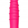 Розовая анальная пробка-фаллос SPIRAL PLUG - 13,5 см.