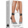 Черные поножи Diamond Studded Ankle Cuffs