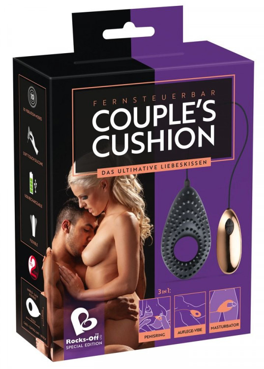 Вибростимулятор для пар Couples Cushion с пультом