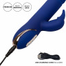 Синий вибратор-кролик с нагревом The Heated Silicone Thrusting G Rabbit - 21,5 см. Синий вибратор-кролик с нагревом The Heated Silicone Thrusting G Rabbit - 21,5 см.