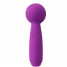 Фиолетовый перезаряжаемый вибратор-wand Pleasure Wand Фиолетовый перезаряжаемый вибратор-wand Pleasure Wand