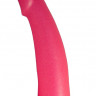 Розовый плаг-массажёр для простаты - 13,5 см.