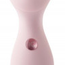Нежно-розовый мембранный стимулятор клитора Polly - 13,3 см.