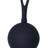 Черные вагинальные шарики с петлёй Black Velvets