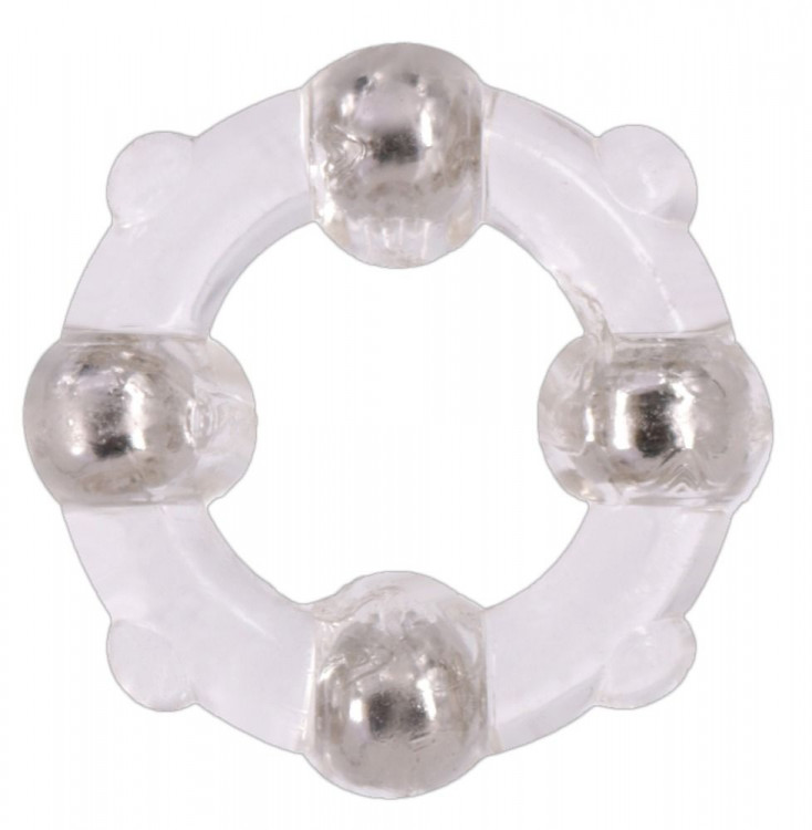 Эрекционное кольцо Stud Ring с бусинами