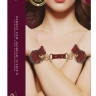 Бордовые наручники Halo Wrist Ankle Cuffs Бордовые наручники Halo Wrist Ankle Cuffs