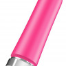 Розовая перезаряжаемая вибропуля VeDO Bam - 9,7 см.