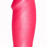 Розовая пробка-фаллос - 13,7 см.