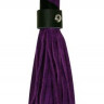 Фиолетовая замшевая плётка Bad Kitty Lila - 38 см.