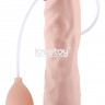 Телесный фаллоимитатор 8.5 Soft Ejaculation Cock - 21,6 см.