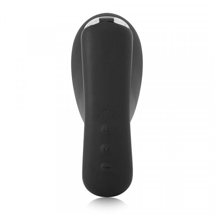 Черный вибромассажер простаты Nuo Vibrating Butt Plug - 10 см.