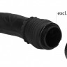 Черный вибромассажер Multispeed G-Spot Vibrator - 19 см.