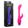 Розовый вибратор INDULGENCE Elated Rabbit - 23 см. Розовый вибратор INDULGENCE Elated Rabbit - 23 см.