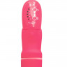Розовая вибровтулка с  5 режимами вибрации POPO Pleasure - 10,5 см.