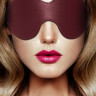 Бордовая маска на глаза Eyemask