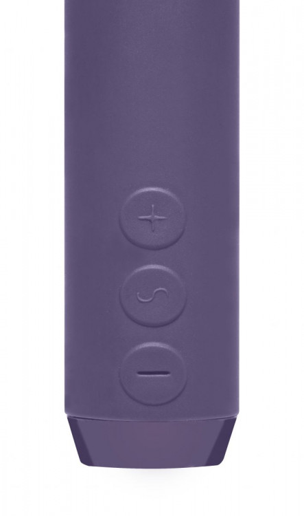 Фиолетовый мини-вибратор G-Spot Bullet - 11,4 см.
