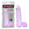 Фиолетовый фаллоимитатор Ding Dong 6 - 15,2 см. Фиолетовый фаллоимитатор Ding Dong 6 - 15,2 см.