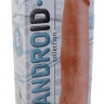 Фаллоимитатор с мошонкой на присоске ANDROID Collection-V - 22 см.