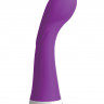 Фиолетовый вибромассажер Wall Banger G - 19,3 см.