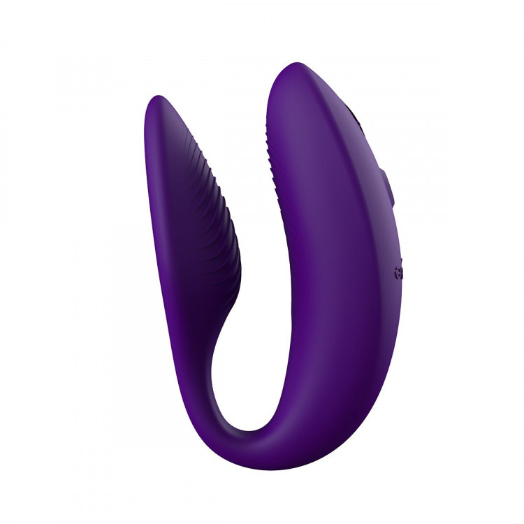 Фиолетовый вибратор для пар We-Vibe Sync 2