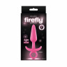 Розовая анальная пробка Firefly Prince Medium - 12,7 см. Розовая анальная пробка Firefly Prince Medium - 12,7 см.