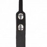 Черный кляп-шарик Silicone Ball Gag with Adjustable Bonded Leather Straps