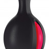Чёрно-малиновые анальные шарики B Balls Duo - 12,5 см.