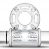 Прозрачное эрекционное виброкольцо 10 Function Vibrating Mega Bull Ring