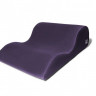 Фиолетовая большая подушка для любви Liberator Hipster с чехлом из вельвета